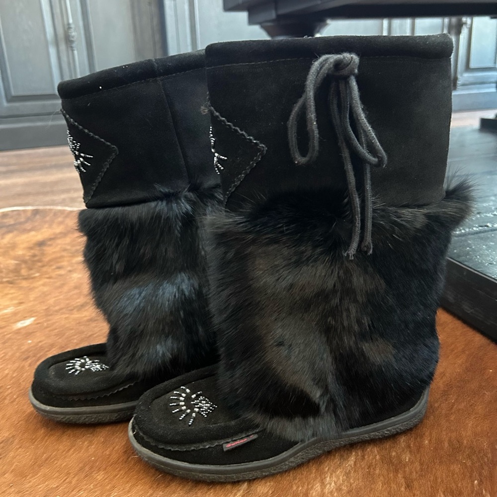 Softmoc WINTER NISKA 2 fur moccasin boots